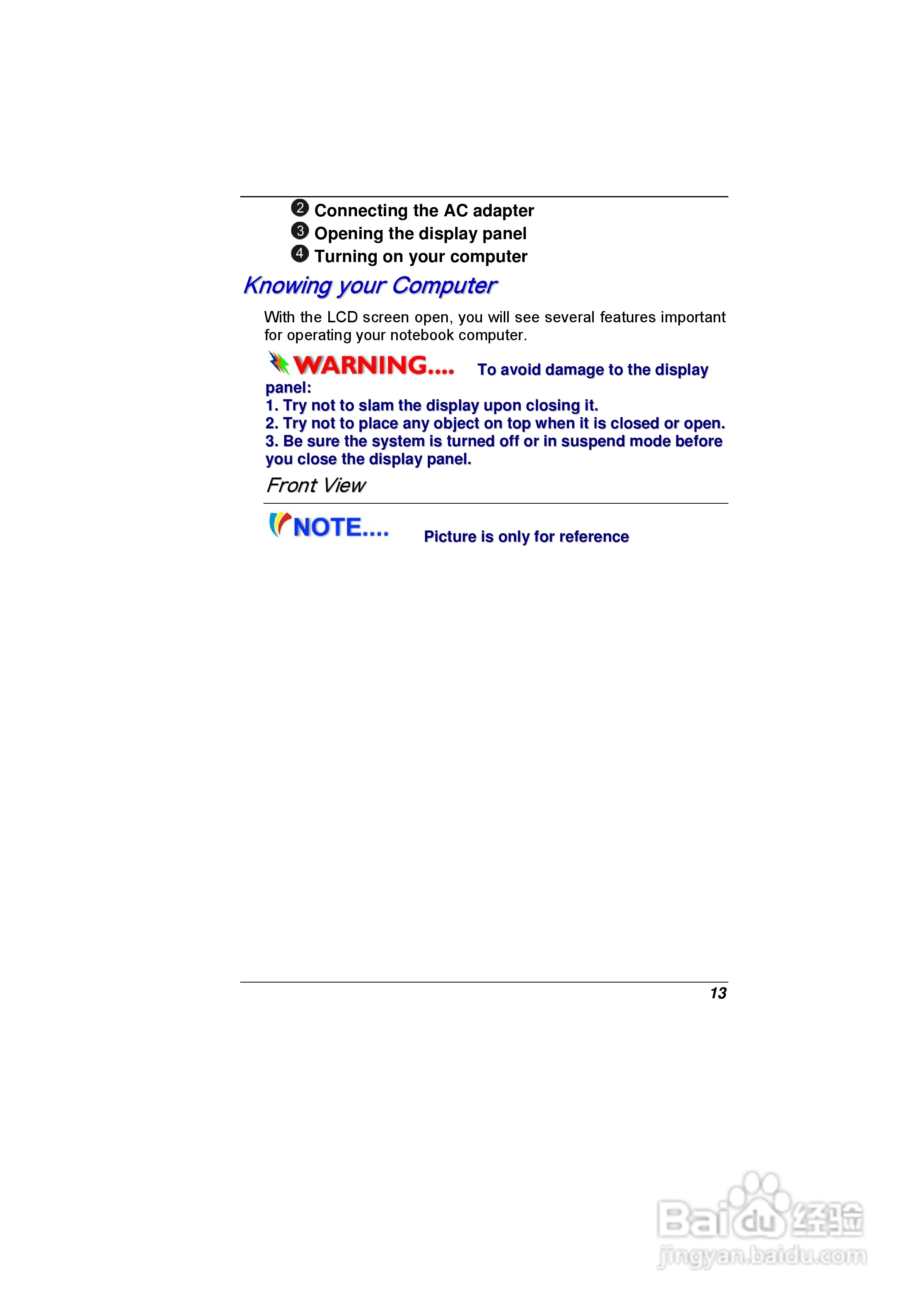 精英ECS VB40RI9笔记本电脑说明书:[2]