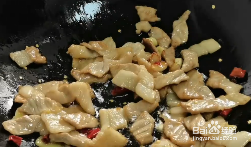 干锅花菜的制作方法