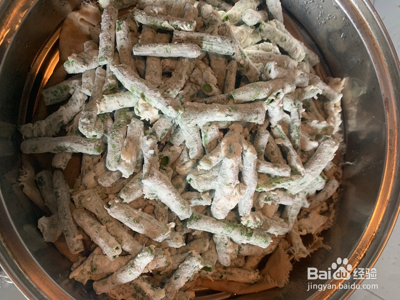 老妈的味道蒸豆角的做法