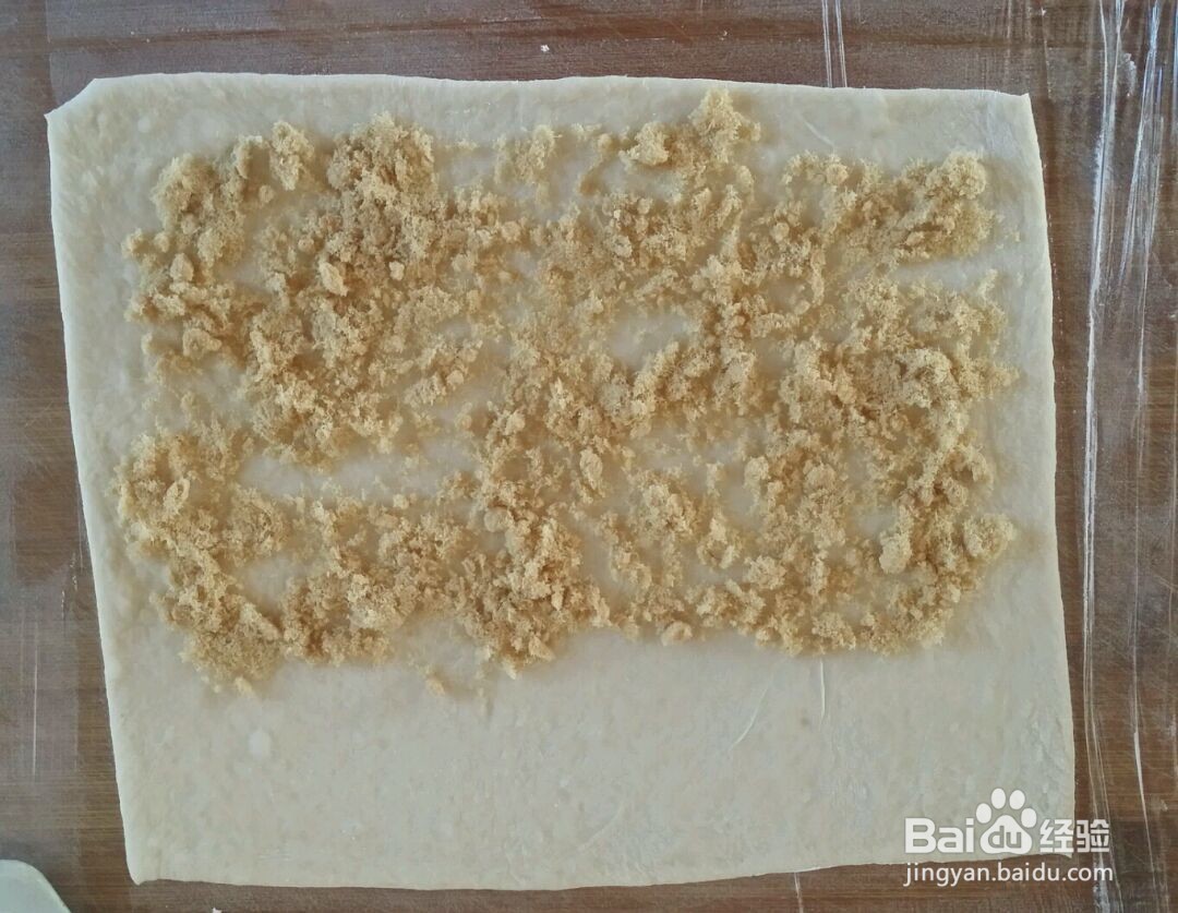 毛毛虫肉松面包的做法
