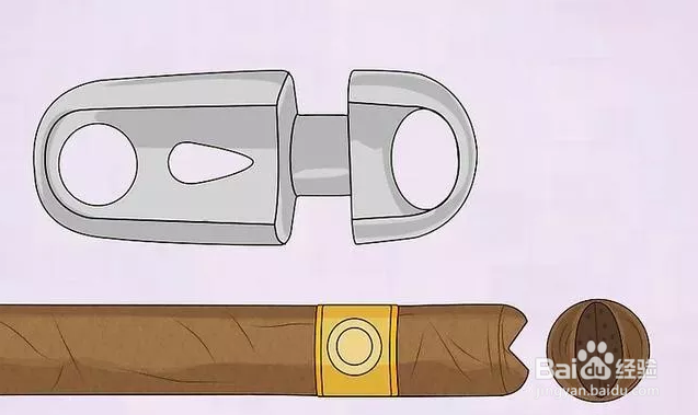 雪茄怎么剪图解