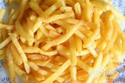 自制美味炸薯条