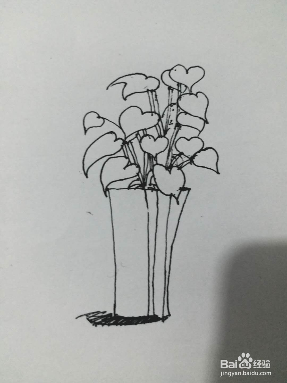 如何画盆景（一）