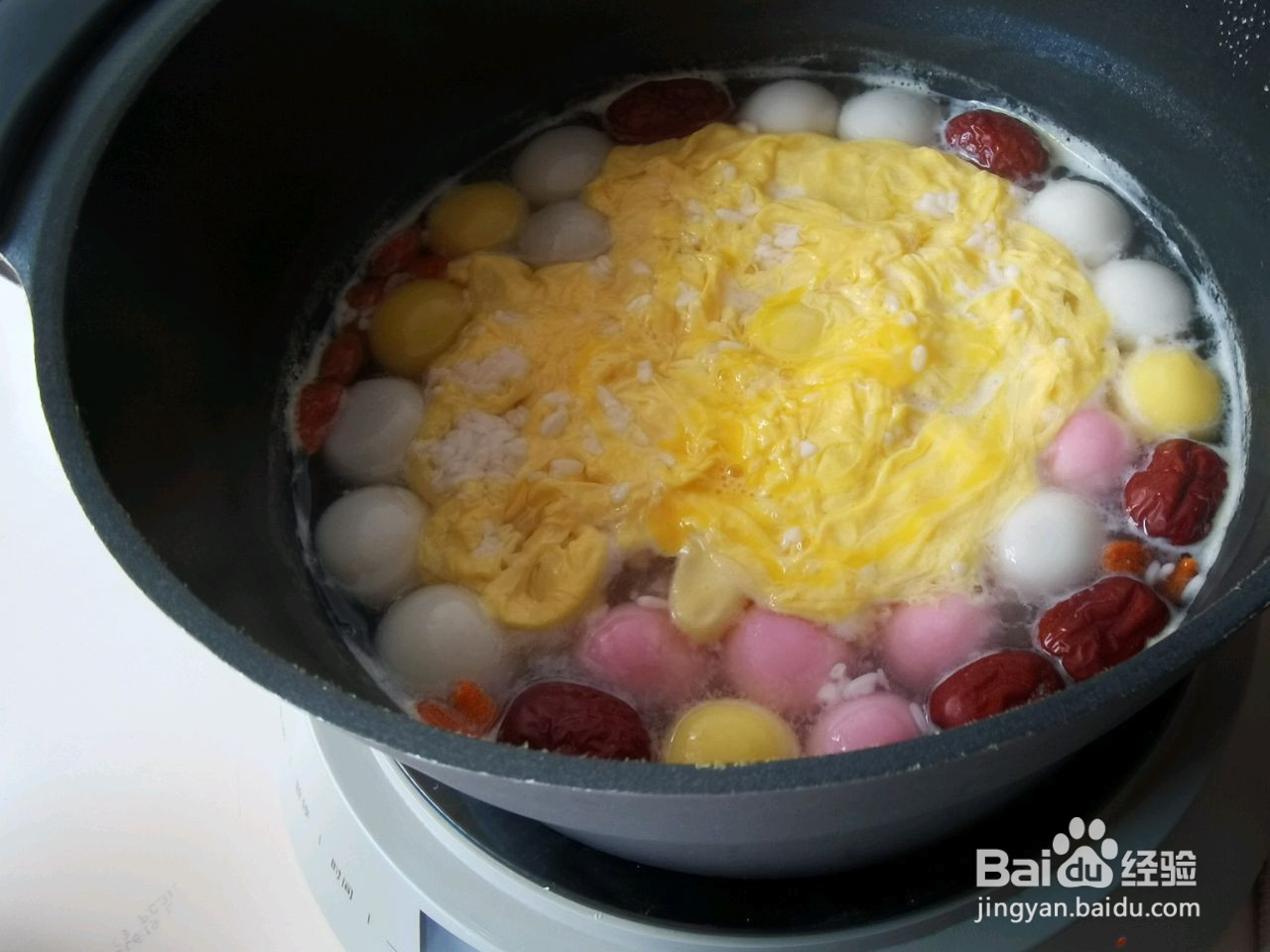 酒酿汤圆的做法