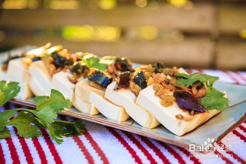 凉拌皮蛋豆腐,最适合夏季的小凉菜