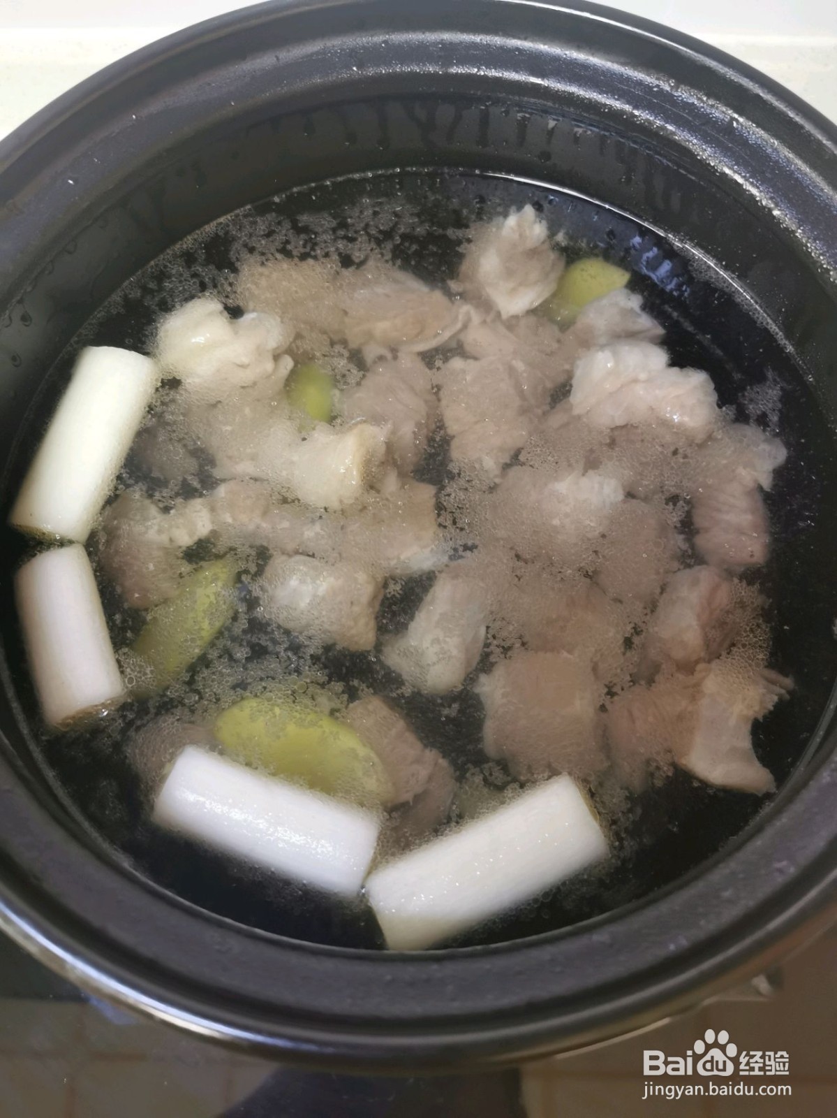 萝卜炖牛腩的做法