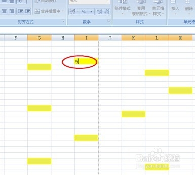 玩转excel：[14]不相邻的单元格内输入相同数字