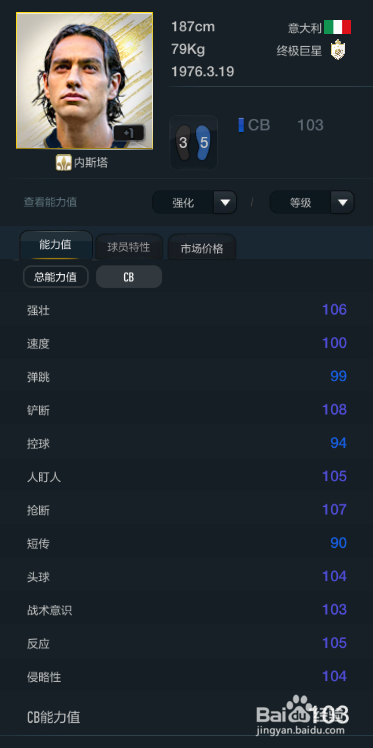 FIFA OL3新版AC米兰球员推荐(主力上篇)