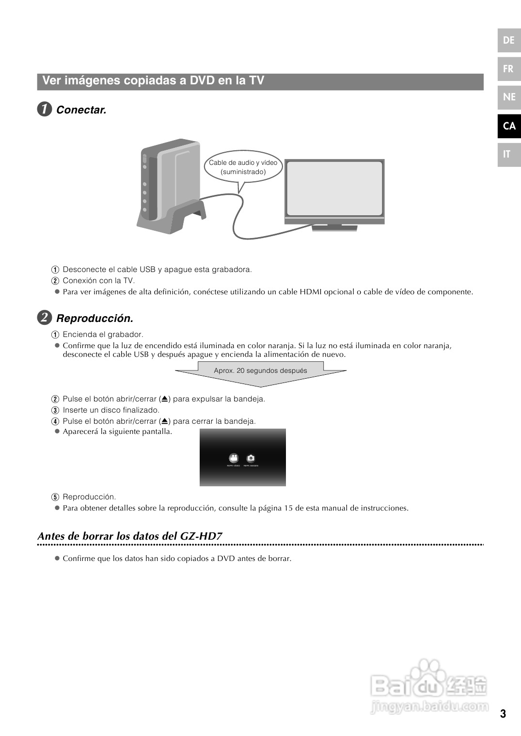 JVC CU-VD40 E/EK/ER刻录机说明书:[5]