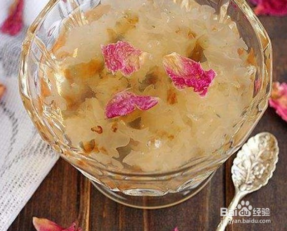 桃胶皂角米的做法