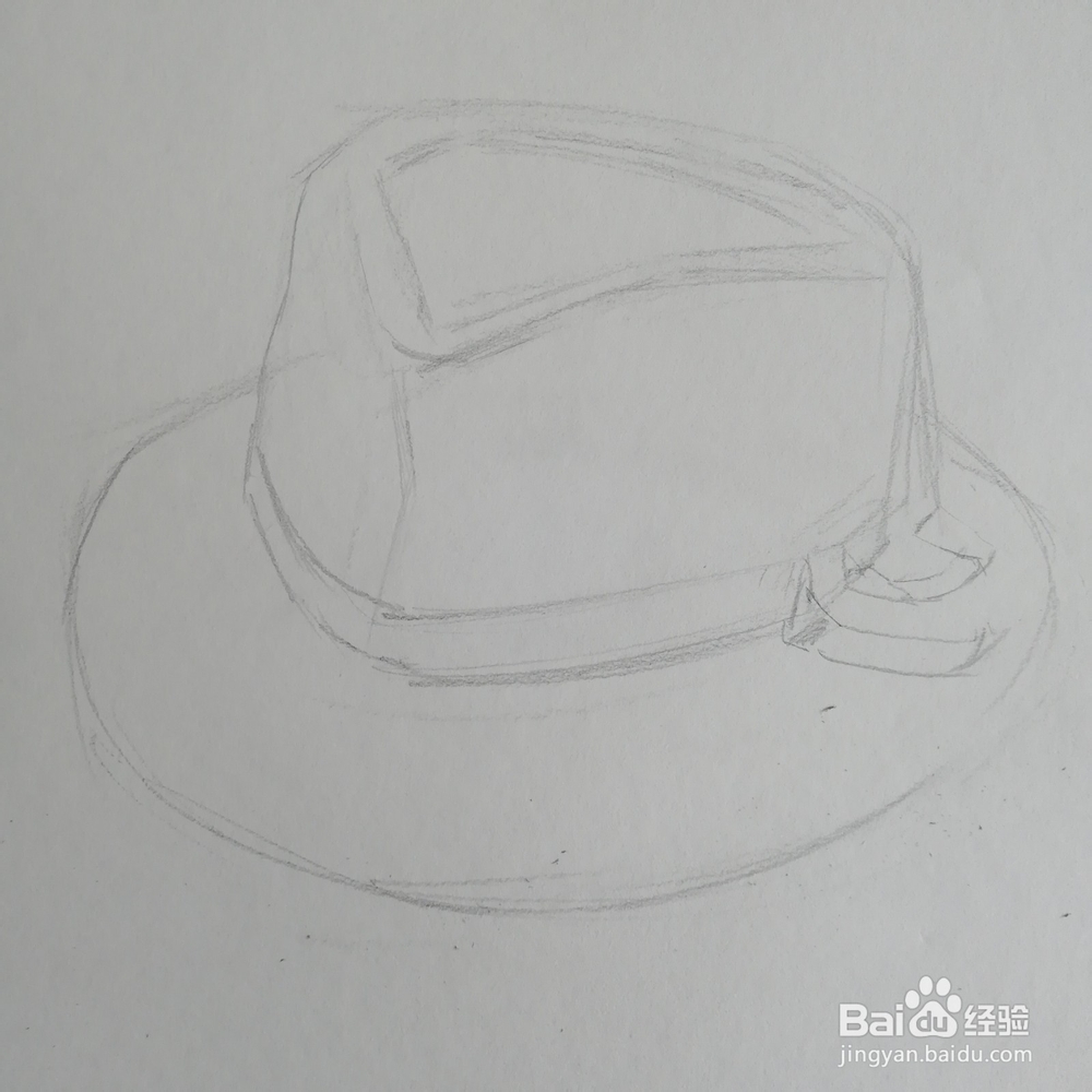 帽子的素描过程 素描帽子怎么画