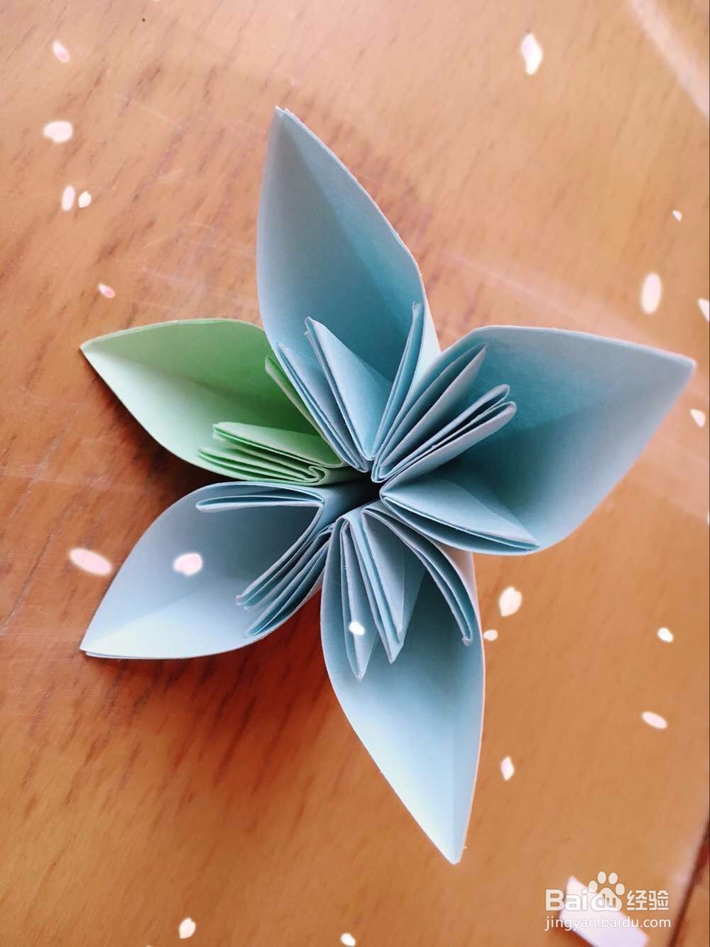 好看的樱花的折纸方法