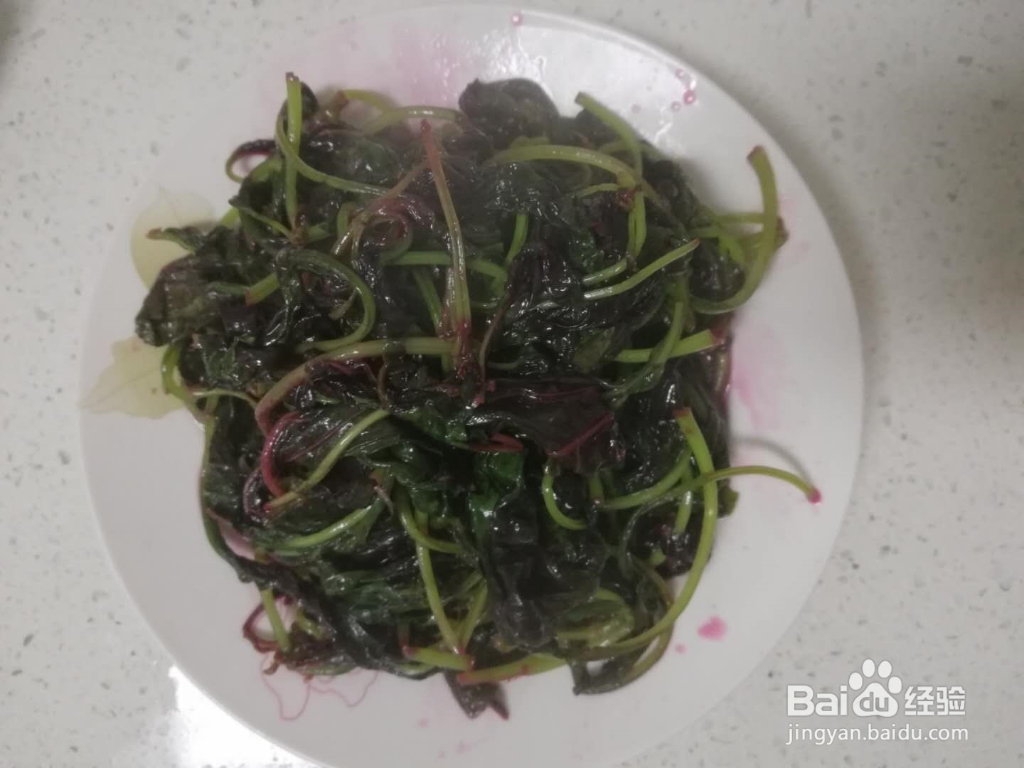 炝炒苋菜的做法
