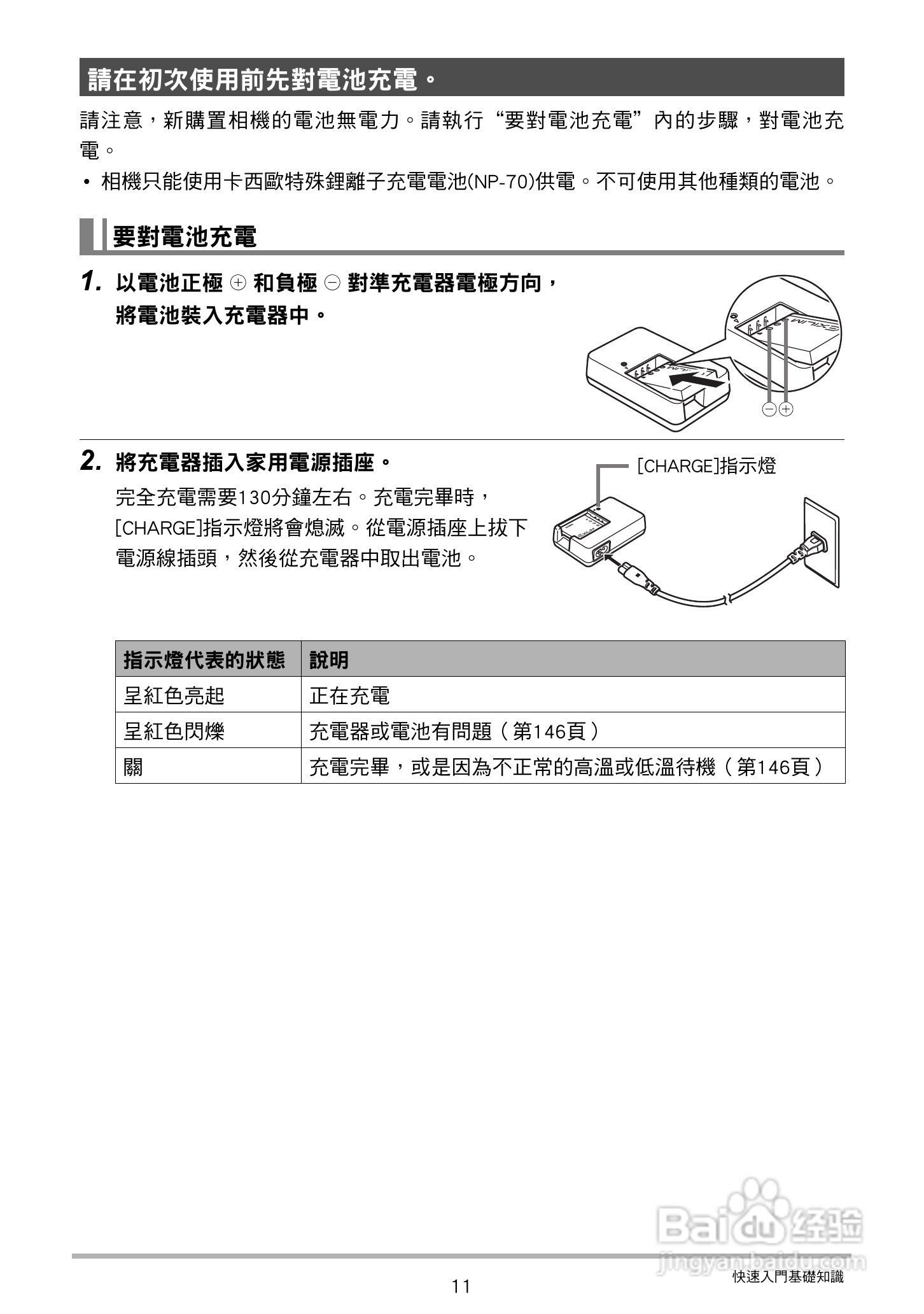 CASIO数位相机EX-Z250使用说明书:[2]