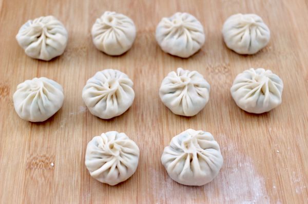 萝卜樱海鲜豆腐蒸饺