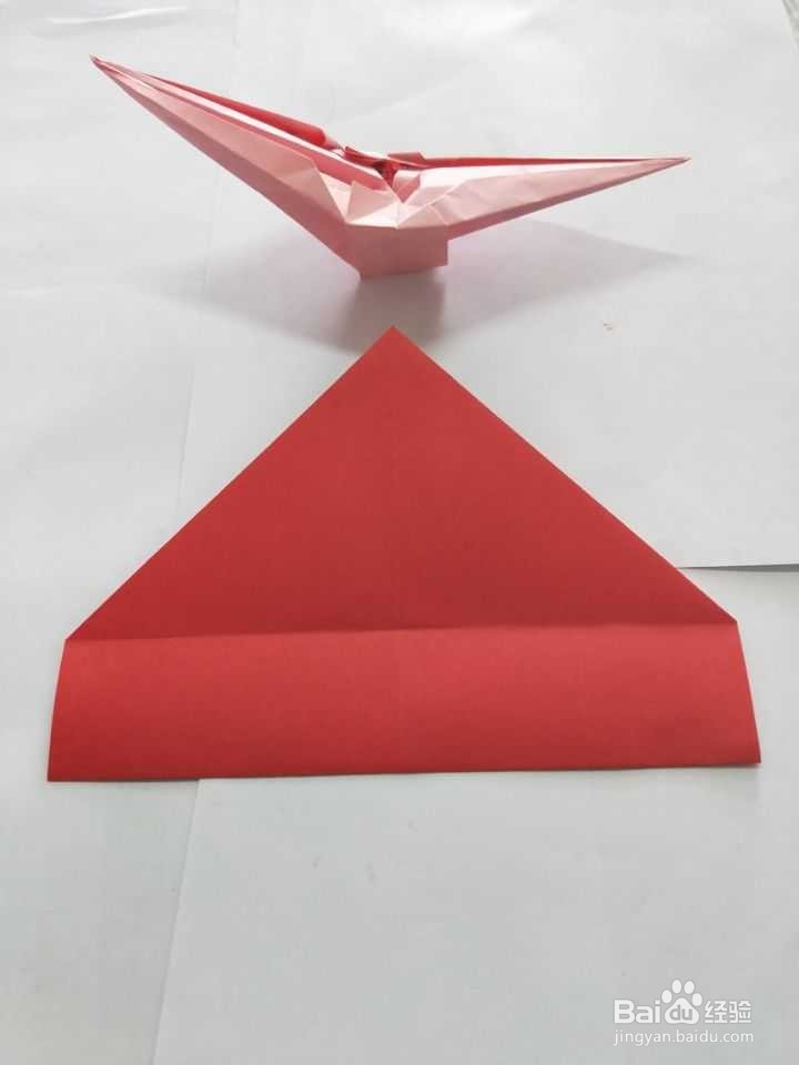 折纸:轻舟。