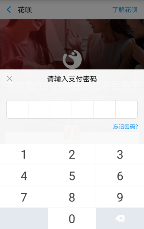 开通花呗先几次刷脸没通过，之后就一直显示刷脸次数过多，怎么办