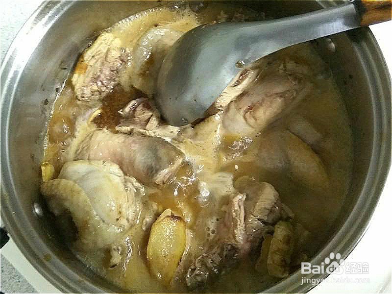 如何做蔬菜麻油鸡