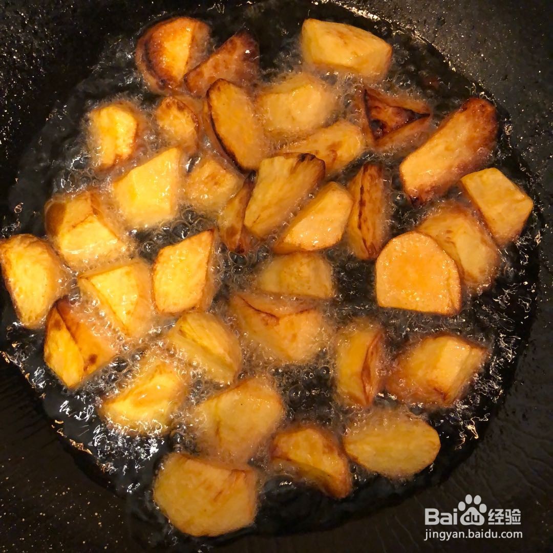 一人食:拔丝红薯的家常做法