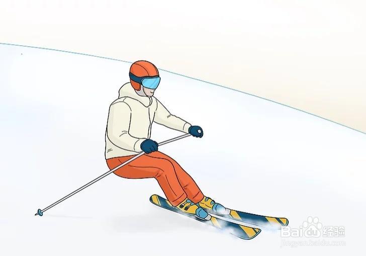 滑雪板怎么穿图解