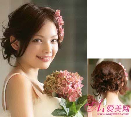 怎样打造花仙子新娘发型