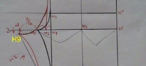 一片式松紧裤的裁剪方法