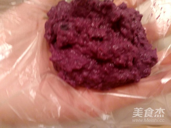 香煎紫薯饼的做法