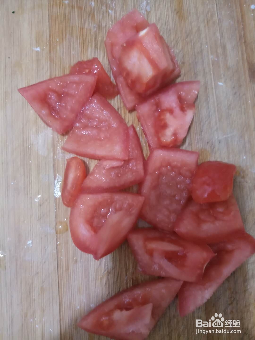 西红柿丝瓜炒鸡蛋