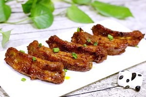 孜然烤排骨的做法