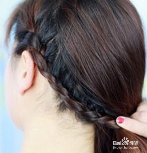 侧边鱼骨打造森女系既女神又淑女