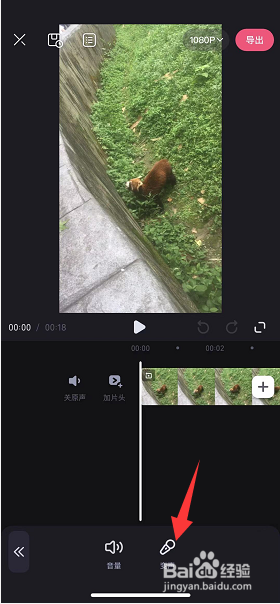 怎么给视频原声变声