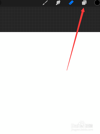 Procreate如何解锁图层