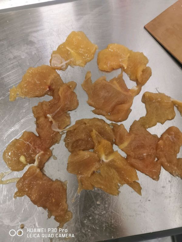 学校食堂经典菜～菠萝鸡片