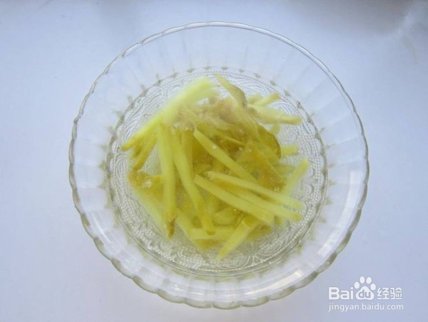 榨菜香菇炒肉的制作方法