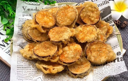 椒盐茄子的家常做法