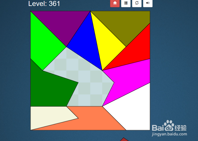 Shape Fill HD的Level：361如何通过？