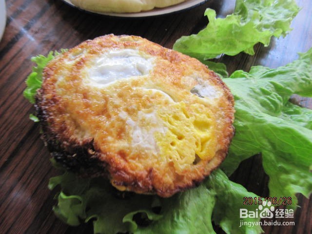 好吃的中式汉堡