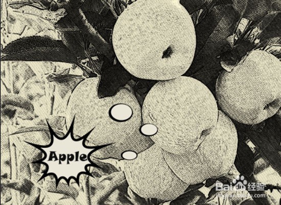 PS如何一键做素描效果