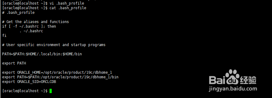 CentOS7使用yum安装Oracle19c