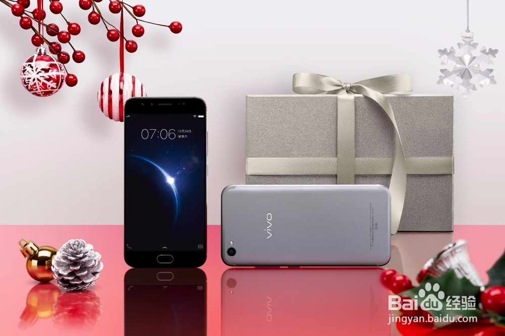 vivo X9星空灰圣诞节主题图赏