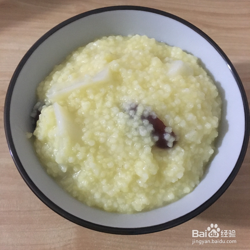 分享一道小米淮山粥，可以健胃养脾