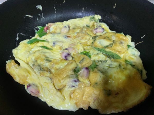 木槿花薄荷炒蛋