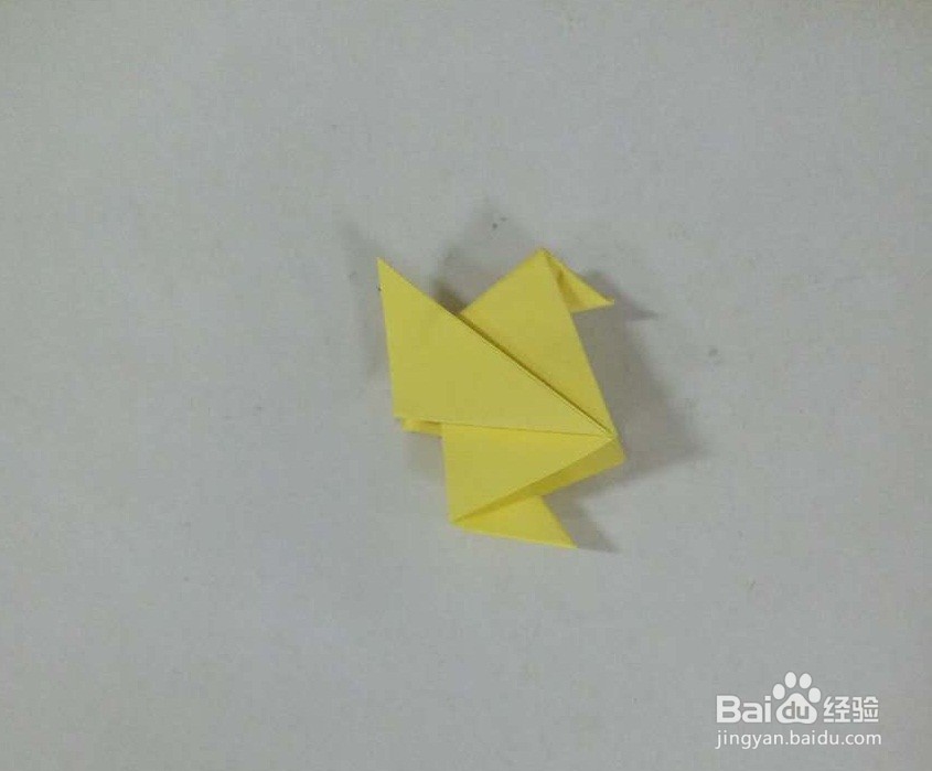 【DIY儿童折纸】怎么折小黄鸡