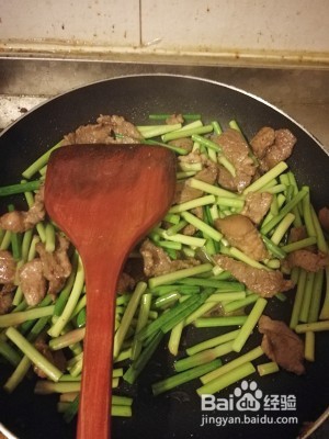 怎么做蒜苔炒肉