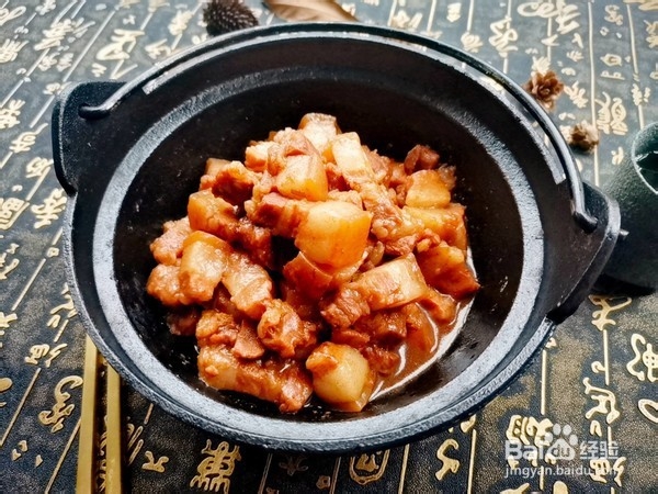 砂锅坛肉的做法