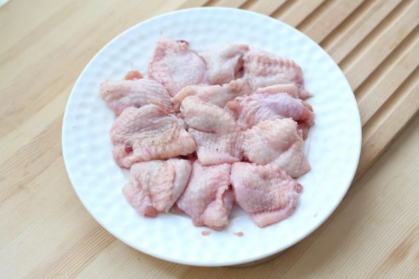 香菠甜椒无骨鸡肉串