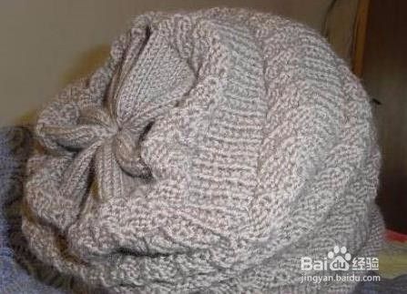 情人网帽子的编织方法