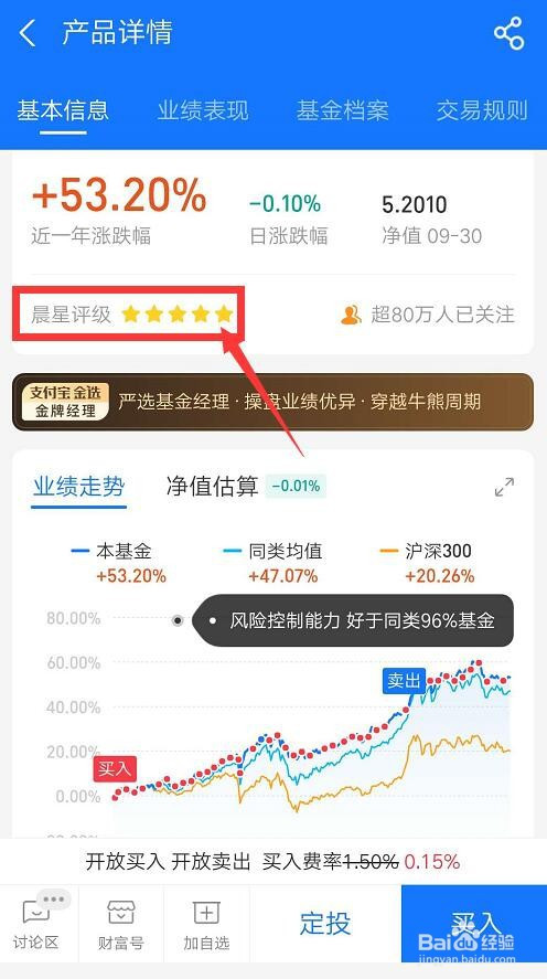 怎么查基金的晨星评级