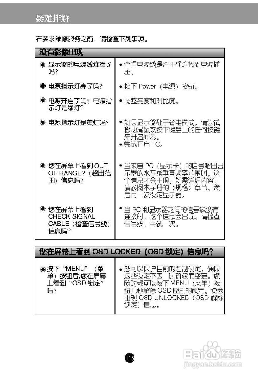 LG L1719C液晶显示器使用说明书:[2]