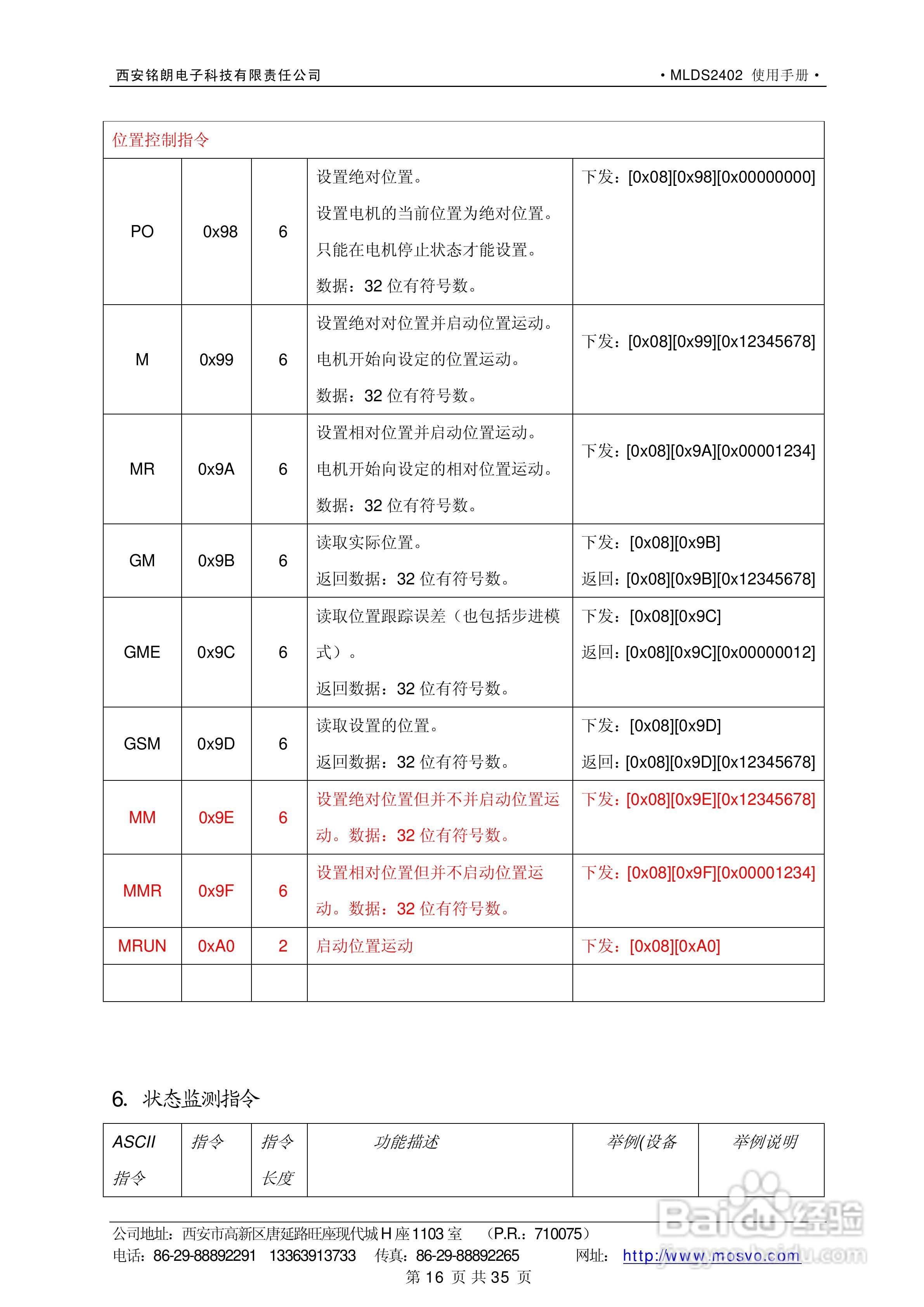 铭朗科技MLDS2402直流伺服驱动器说明书:[2]